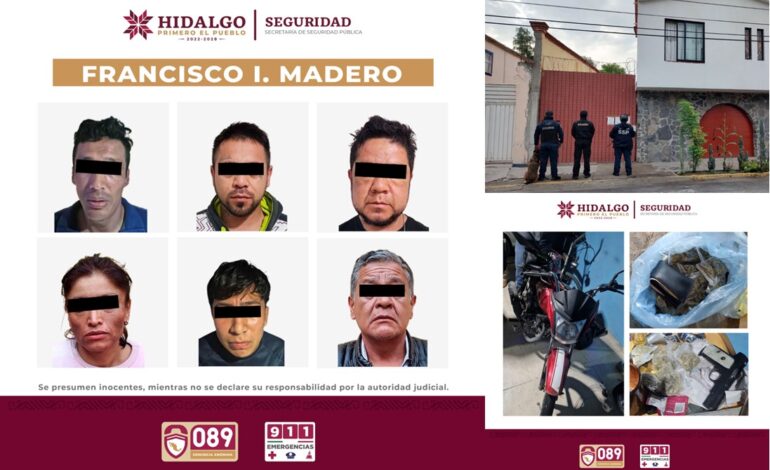 SSPH Asegura Más de Mil Dosis de Presunta Droga