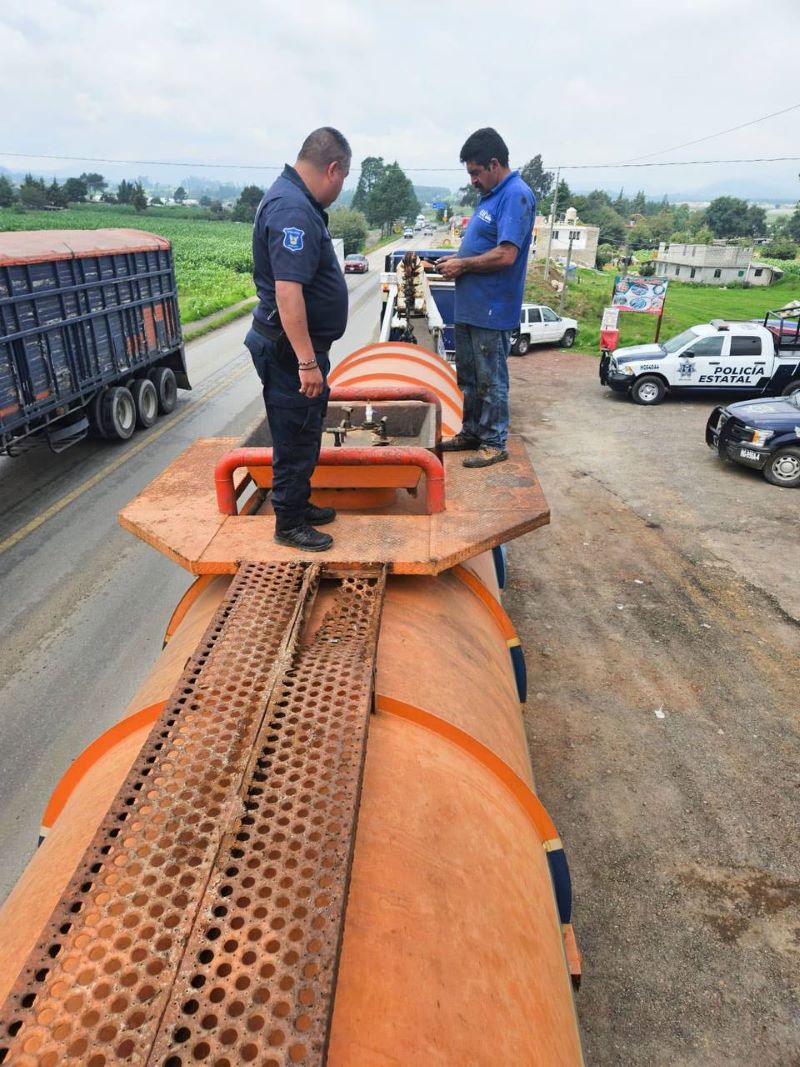 SSPH Recupera Autotanque Con Reporte de Robo