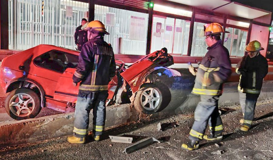 Accidente Automovilístico Ocurrido La Madrugada de Este Viernes Sobre la Carretera México – Pachuca