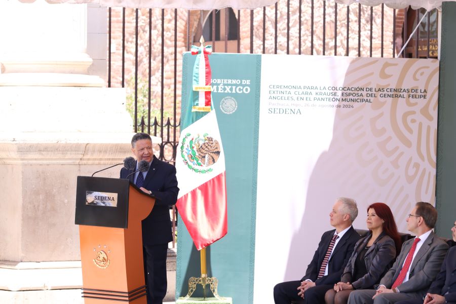 Arriban a Hidalgo Cenizas de Clara Krause, Esposa de Felipe Ángeles