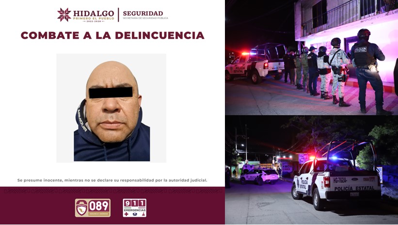 Desarticula SSPH Punto de Narcomenudeo en Ixmiquilpan