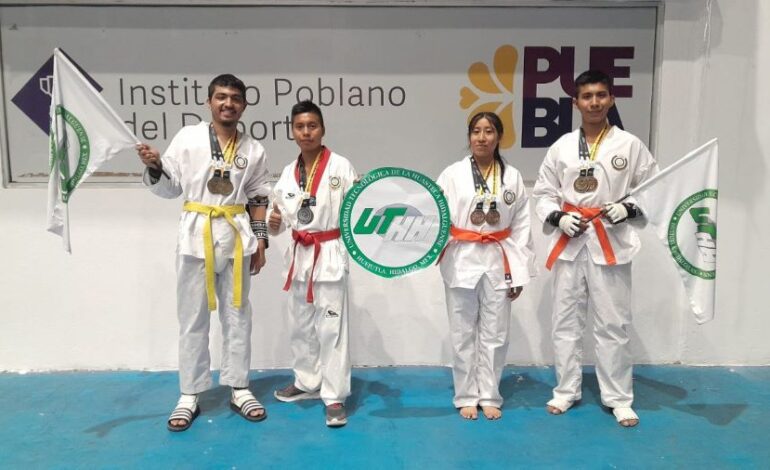 Destacan Estudiantes de la UTHH en Campeonato Nacional Deportivo