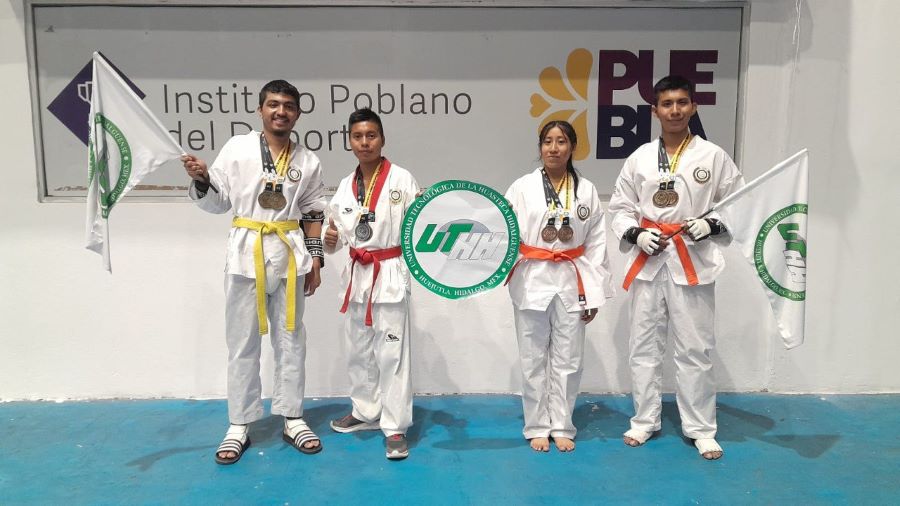 Destacan Estudiantes de la UTHH en Campeonato Nacional Deportivo