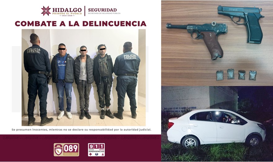 Detención de Banda de Asaltantes en Tizayuca