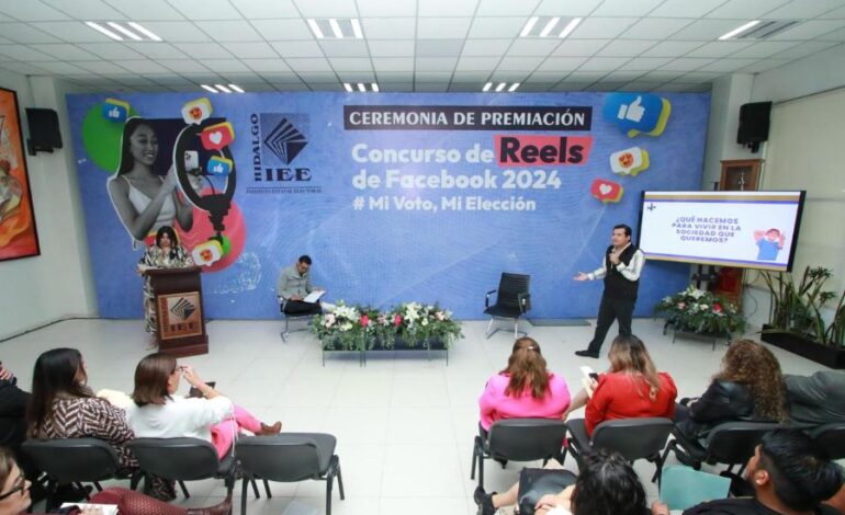 IEEH Entrega Premios a Ganadores del “Concurso de Reels de Facebook 2024, #Mi Voto, Mi Elección”