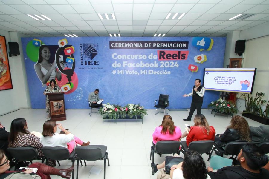 IEEH Entrega Premios a Ganadores del “Concurso de Reels de Facebook 2024, #Mi Voto, Mi Elección”