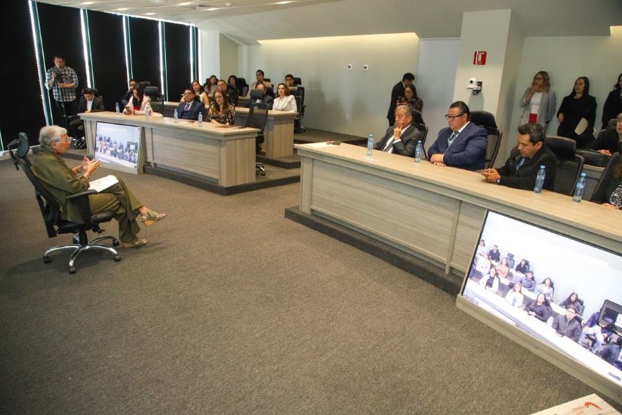 Olga Sánchez Cordero Visita La UAEH