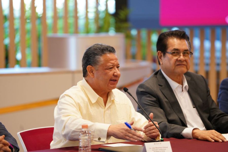 Se Reúnen Integrantes del Gobierno de Hidalgo Con Legisladores Federales Electo
