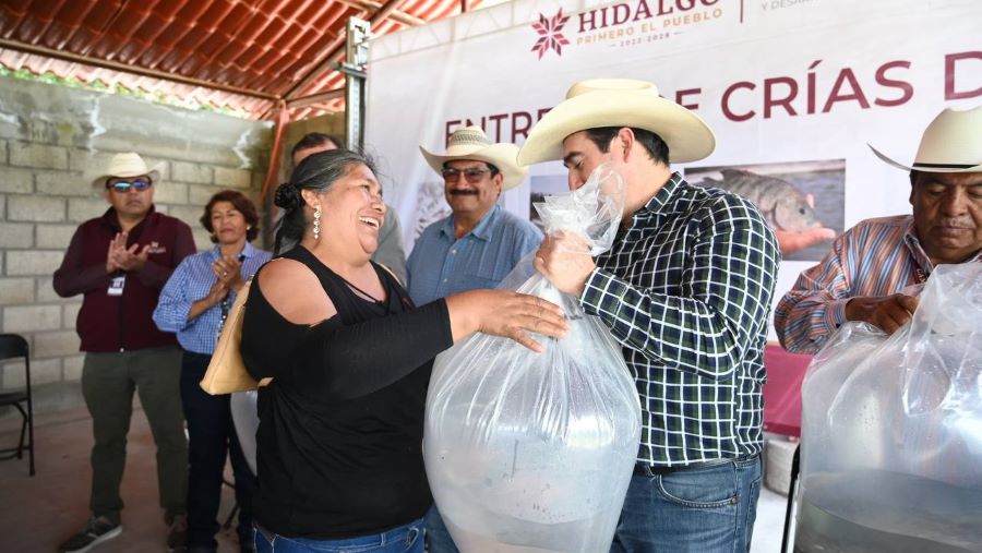 Siembra Saderh Crías de Peces en La Presa Requena