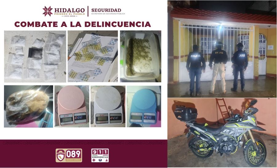 Aseguran Punto de Narcomenudeo en Tizayuca