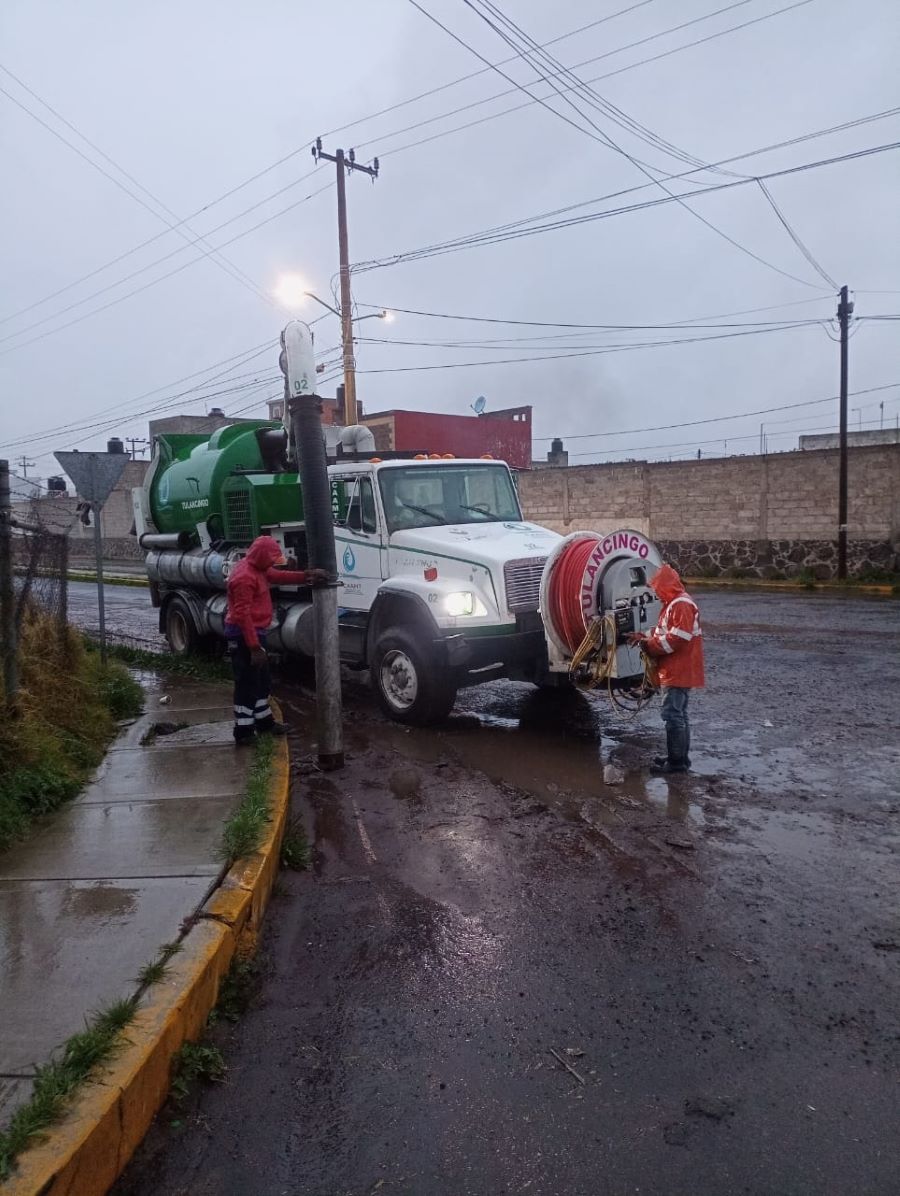 Monitorean Colonias de Tulancingo Para Prevenir Anegamientos