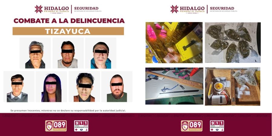 Desactiva SSPH Puntos de Narcomenudeo en Bares de Tizayuca