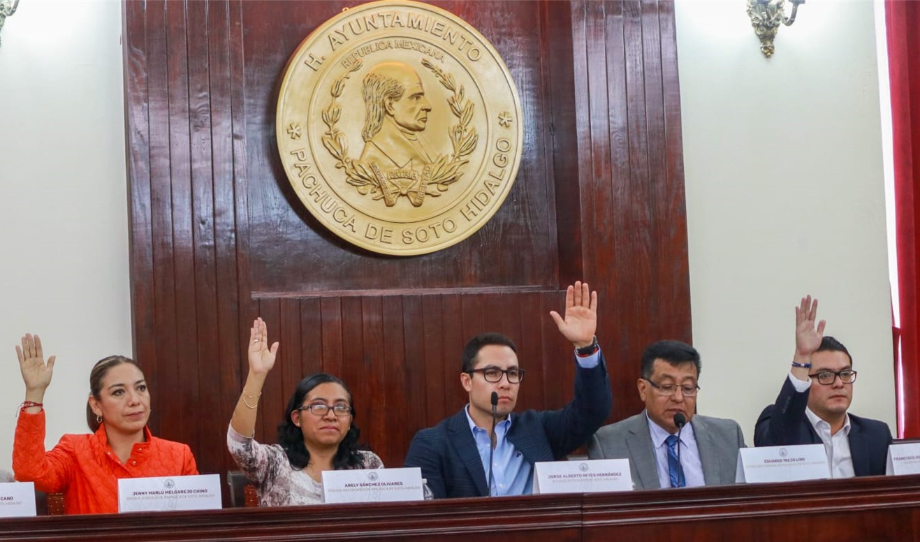 El Cabildo de Pachuca Aprobó la Ley de Ingresos Para el Año 2025 Por Mil 261 Millones 214 Mil 675.85 Pesos