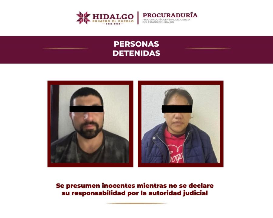 PGJEH Detuvo a dos Personas Por Narcomenudeo en Ixmiquilpan