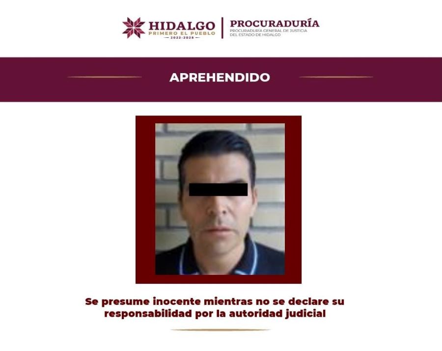 La PGJEH Aprehende a Probable Responsable de Violación Agravada
