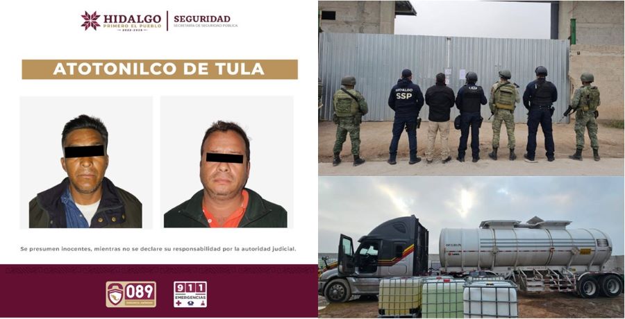 SSPH Incautó dos Tractocamiones y Cerca de Cien Contenedores Abastecidos con Sustancias Altamente Inflamables