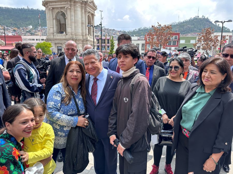 Recorre Gabinete de Gobierno Centro Histórico de Pachuca