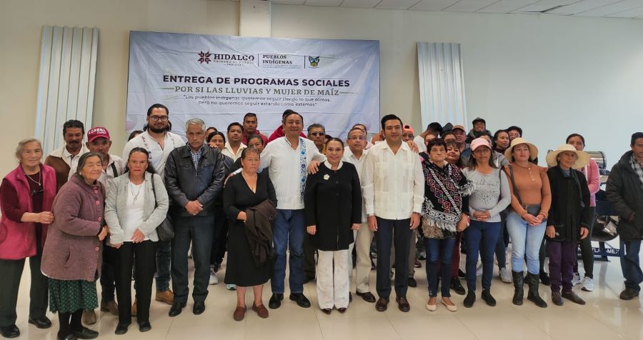 Se Entregaron en Tulancingo Apoyos de Los Programas “Mujer de Maíz y Por Si Las Lluvias”