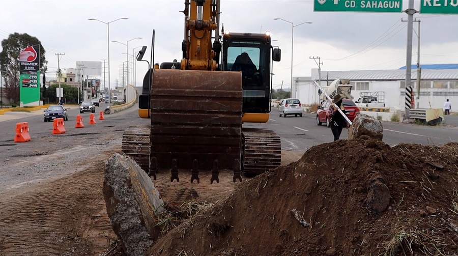 SIPDUS inicia pavimentación hidráulica del Bulevar Everardo Márquez