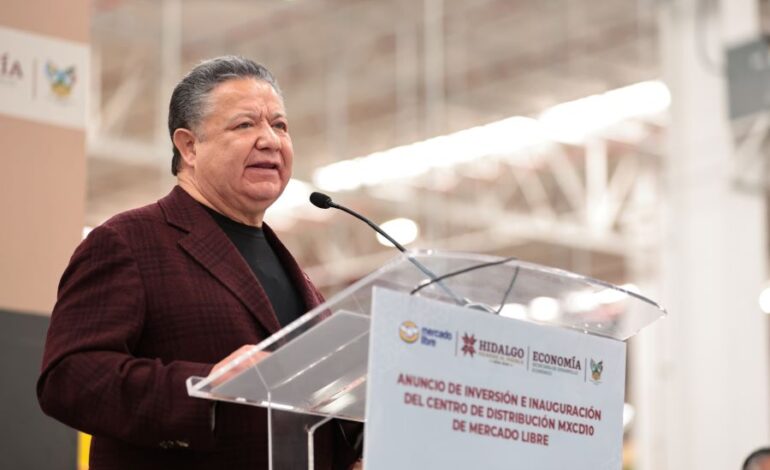 Inauguración del Centro de Distribución MXCD10 de Mercado Libre en Hidalgo