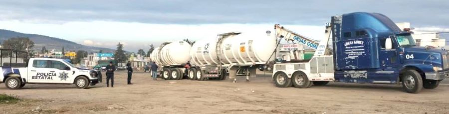 Asegura SSPH Pipas Con 62 Mil Litros de Hidrocarburo