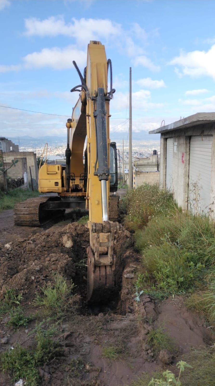 En Tulancingo, Iniciaran Dos Obras de Redes de Agua Potable y Un Dren Pluvial