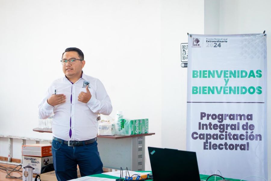 IEEH Realiza Primera Capacitación al Consejo Distrital Local 18 Tepeapulco para la Elección Cuautepec 2024
