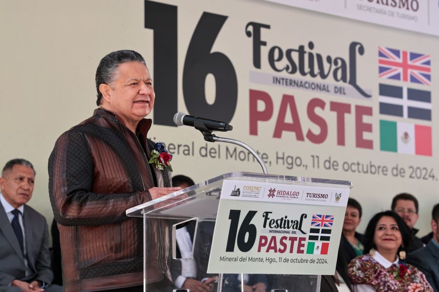 Inaugura Julio Menchaca el 16.o Festival Internacional del Paste