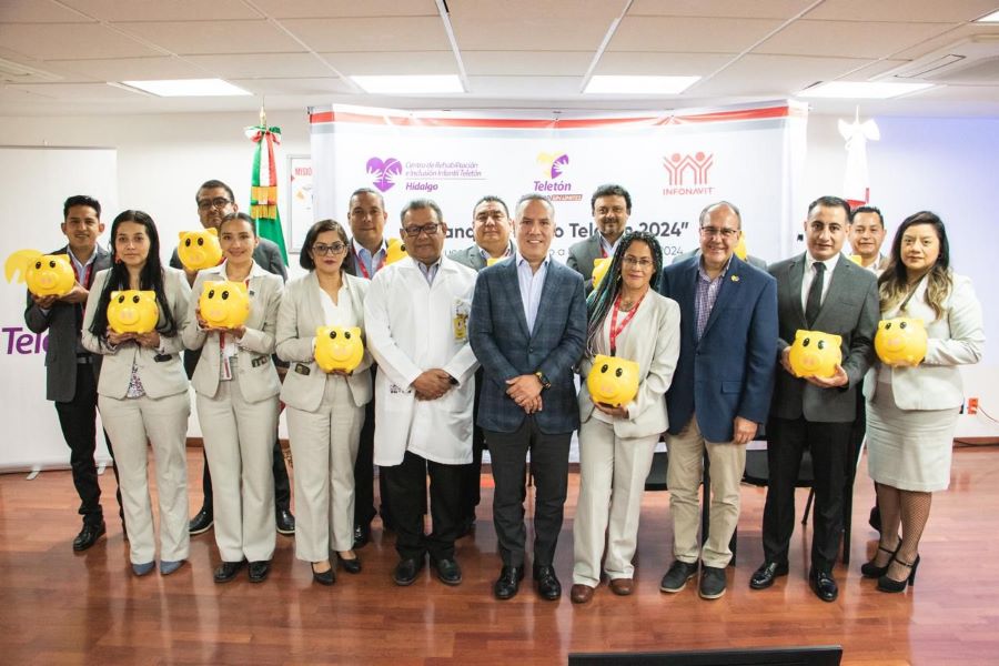 Inicia Boteo “Teletón 2024” En Infonavit Hidalgo: Canek Vázquez