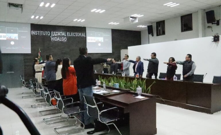 Instalación del Consejo General del IEEH