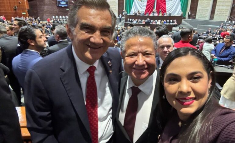 Julio Menchaca Asiste a Toma de Protesta de la Presidenta Claudia Sheinbaum