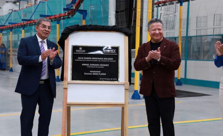 Menchaca Salazar supervisa avances del Parque Industrial Platah