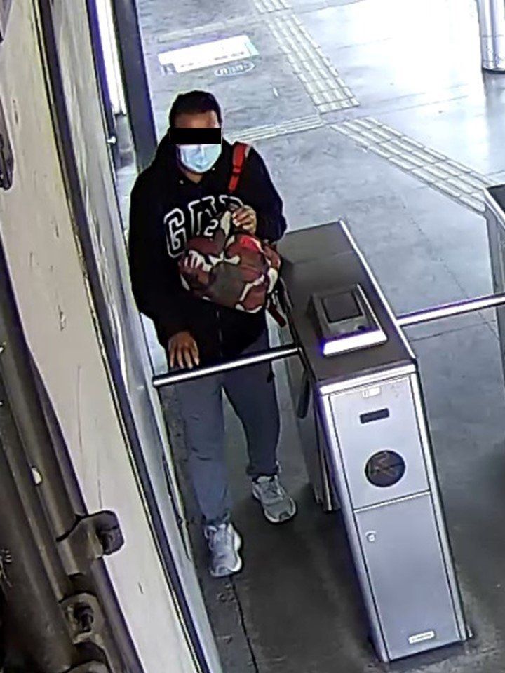 Personal de PIBEH Asegura a Sujeto en Estación del Tuzobús Por Presunto Hostigamiento Sexual