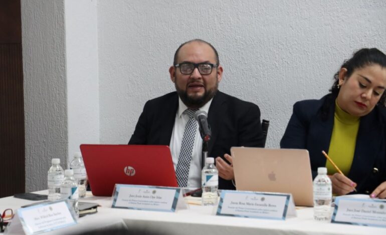 Poder Judicial de Hidalgo sede del 1er Conversatorio para la Mejora Continua del Sistema Penal Acusatorio