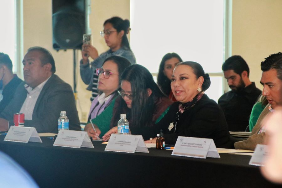 Lorena García, Alcaldesa de Tulancingo  Reconoció Servicio y Vocación de Médicos Durante Reunión del Comité Jurisdiccional de Salud