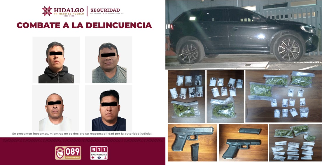 Recupera SSPH Vehículo Robado en Estado de México