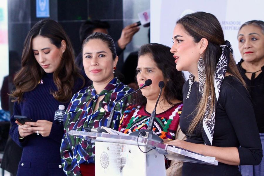 Respaldan Senadores Denuncia de Andrea Chávez Por Imagen Manipulada Con Inteligencia Artificial