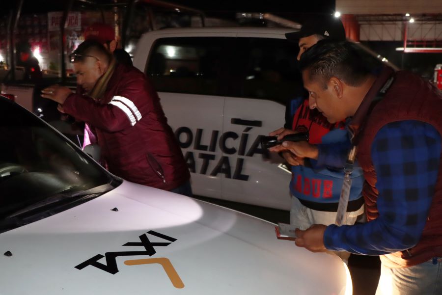 Continua el Operativo de Revisión a Taxis y Urvan, Retiran Tres Unidades