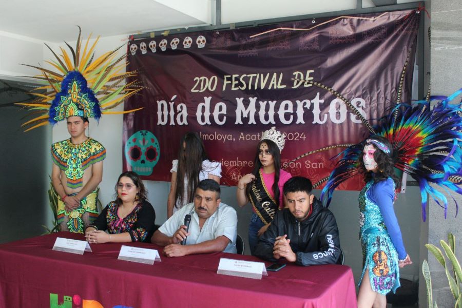 Segundo Festival de Día de Muertos En La Comunidad de Almoloya, Municipio de Acatlán