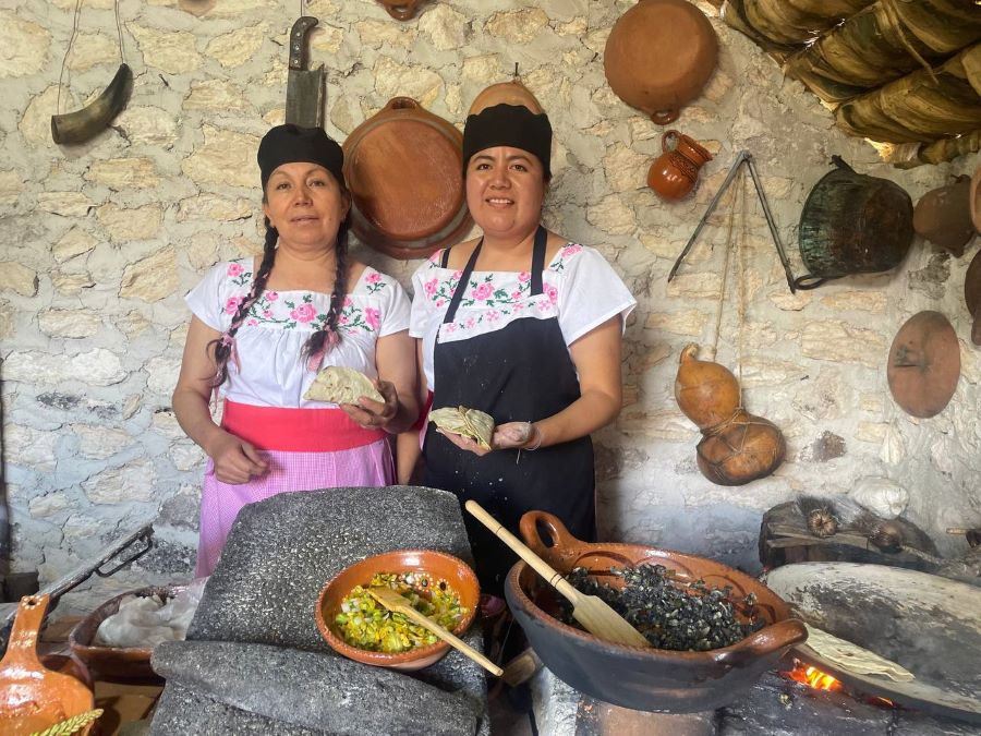 Certifican en Estándar de Competencia a Cocineras Tradicionales de Santiago de Anaya