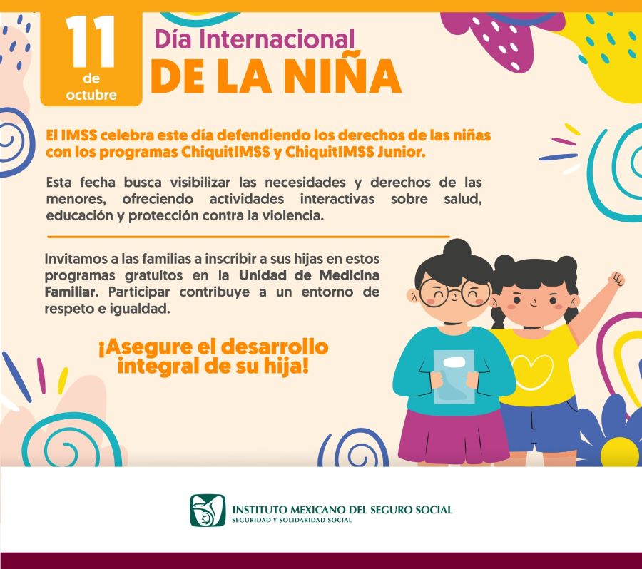 Visibiliza IMSS Hidalgo Derechos de las Niñas Con Estrategias de Salud