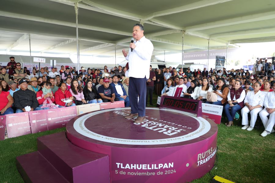 Arranca Tercera Edición de las Rutas de la Transformación en Tlahuelilpan