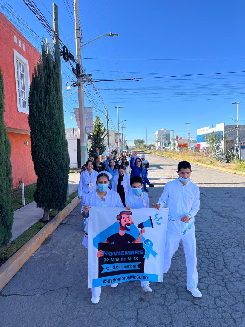 Celebra IMSS Hidalgo Mes de la Salud Integral del Hombre con Feria de Salud