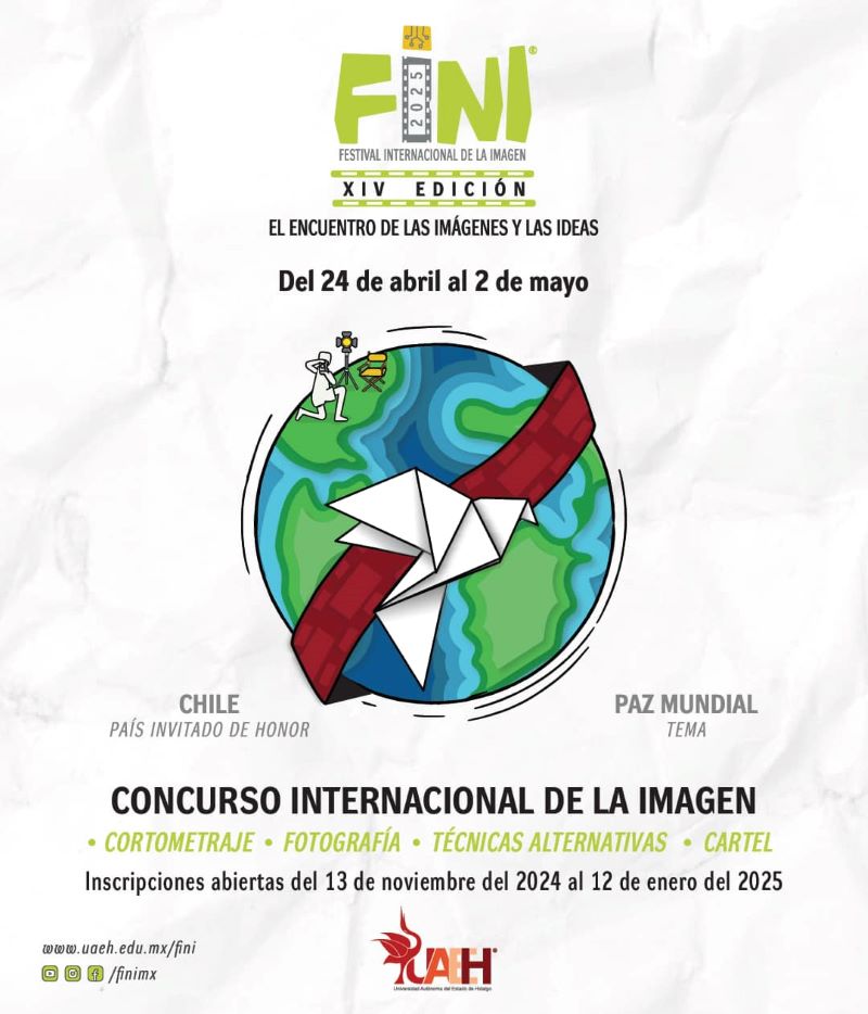 Continúa Abierta la Convocatoria del Concurso Internacional de la Imagen FINI 2025