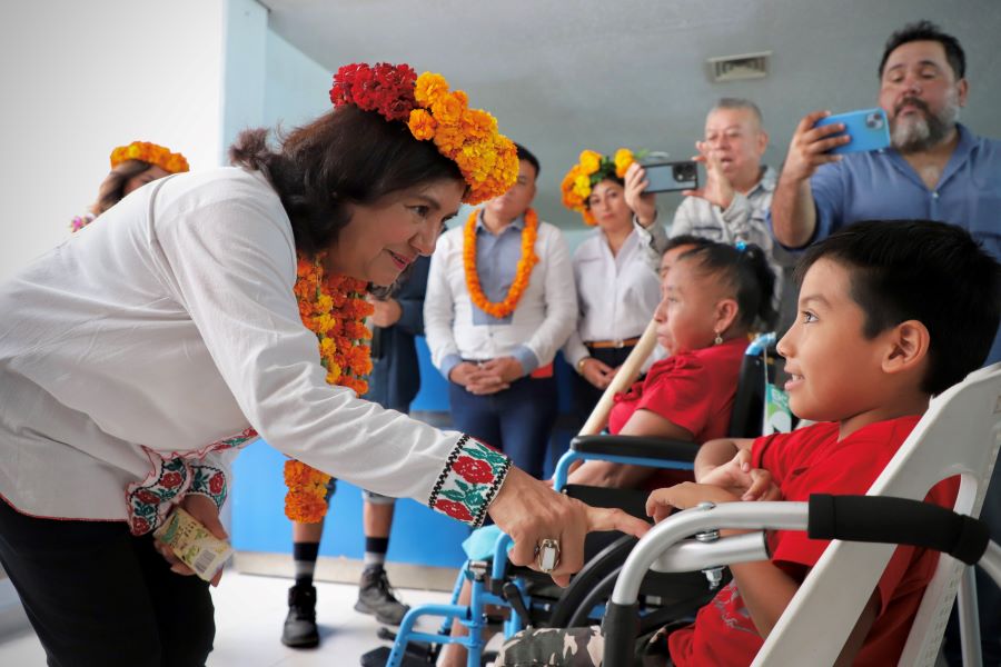 Edda Vite Recorrió Espacios de Atención a Grupos Prioritarios en Huejutla