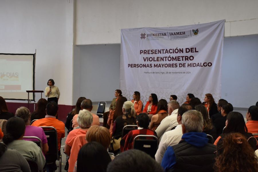IAAMEH Presentó Violentómetro Para Personas Mayores