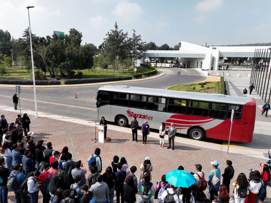 Lanza UAEH Campaña Contra el Acoso en el Transporte Universitario