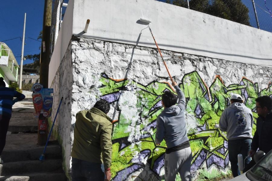 Recorre Andrés Velázquez Colonia Unión Popular