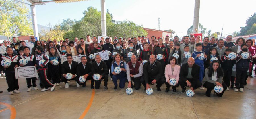 Arranca en Escuelas de Hidalgo El Programa Deportivo Jugamos Todos