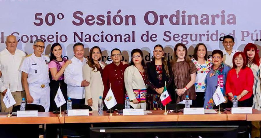 Participamos en la 50ª Sesión Ordinaria del CNSP, encabezado la Presidenta Claudia Sheinbaum, en Acapulco, Guerrero: Julio Menchaca